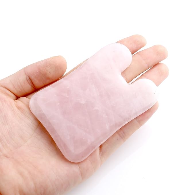 Concave Rose Quartz Stone