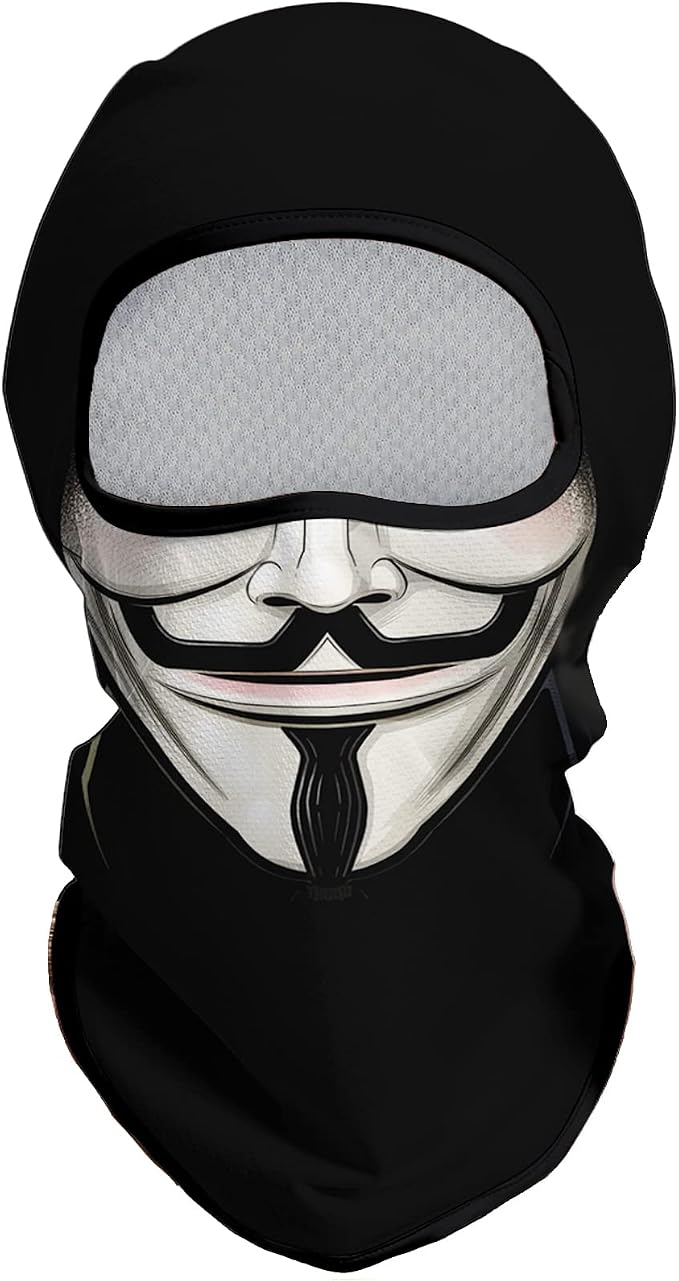 Men With White Gray Face Smile