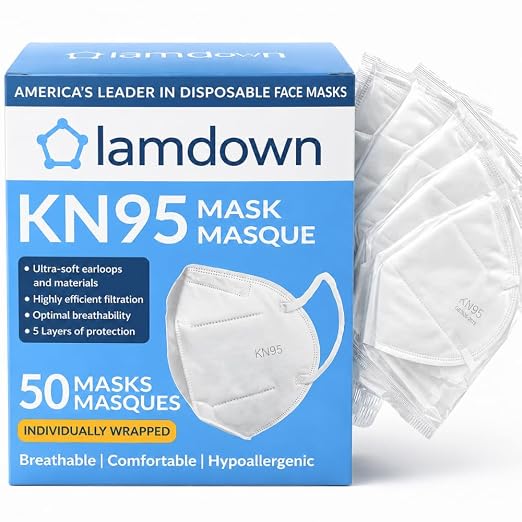 50 Masks (White)