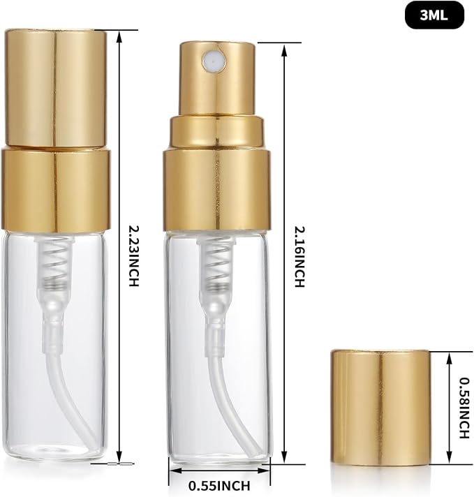 3ml Gold Caps
