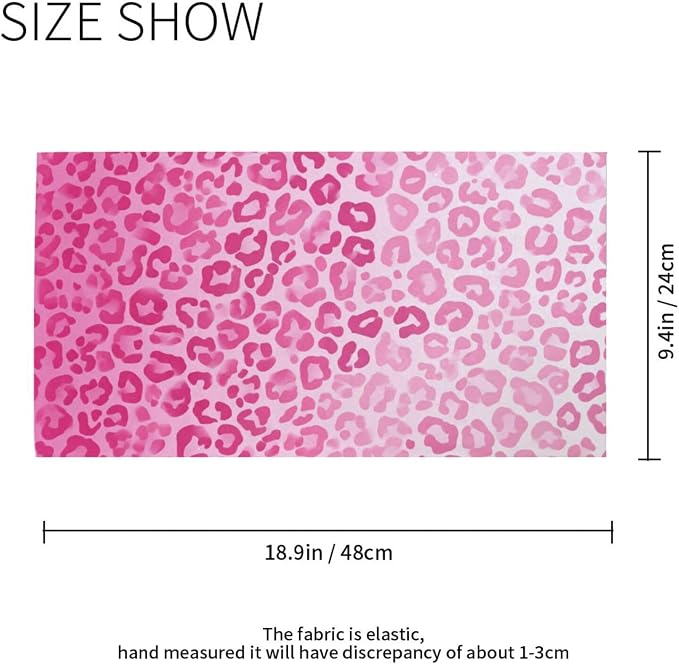 Gradient Pink Leopard Print