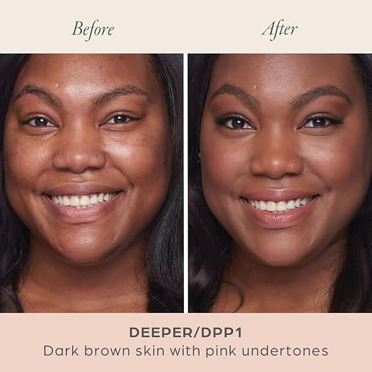Deeper/DPP1 - dark brown skin with pink undertones