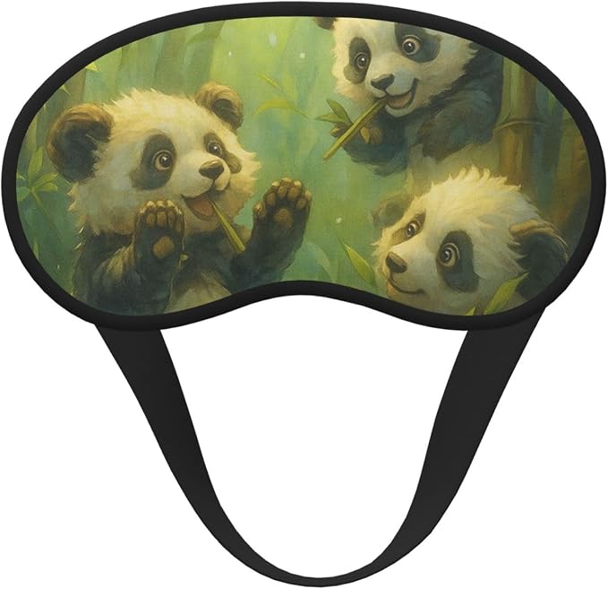 Cute Panda Cub in Bamboo Forest
