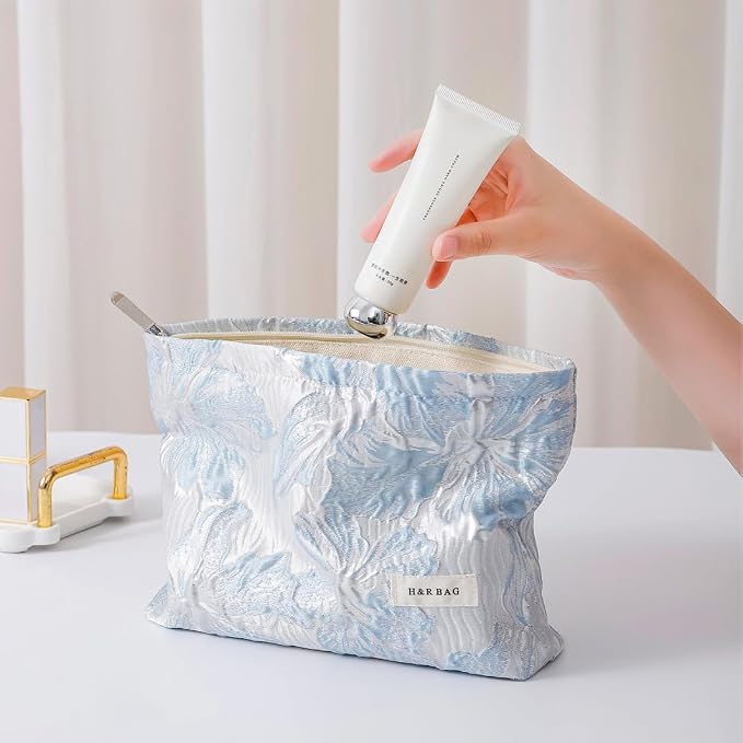 Relief Blue Flower