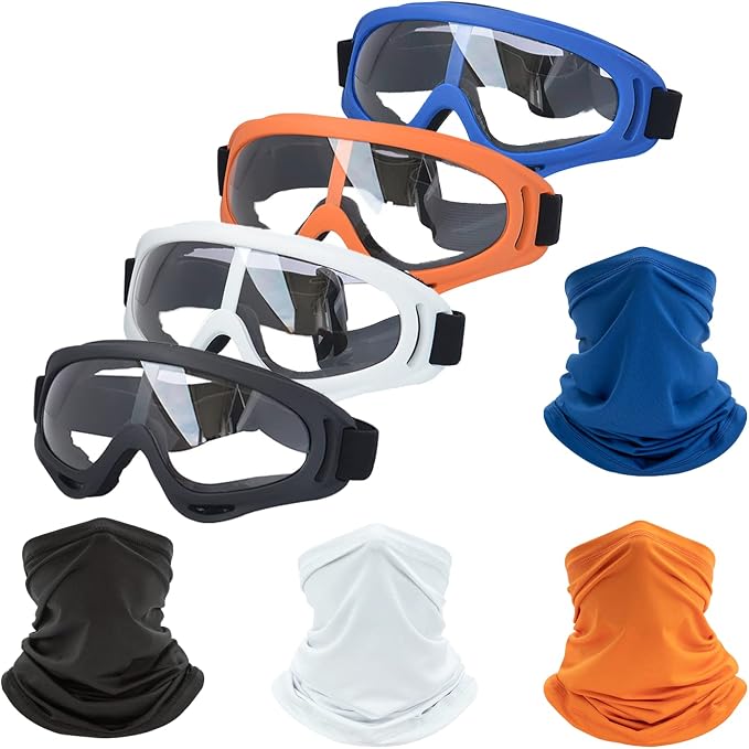 Black+white+blue+orange+4 Mask