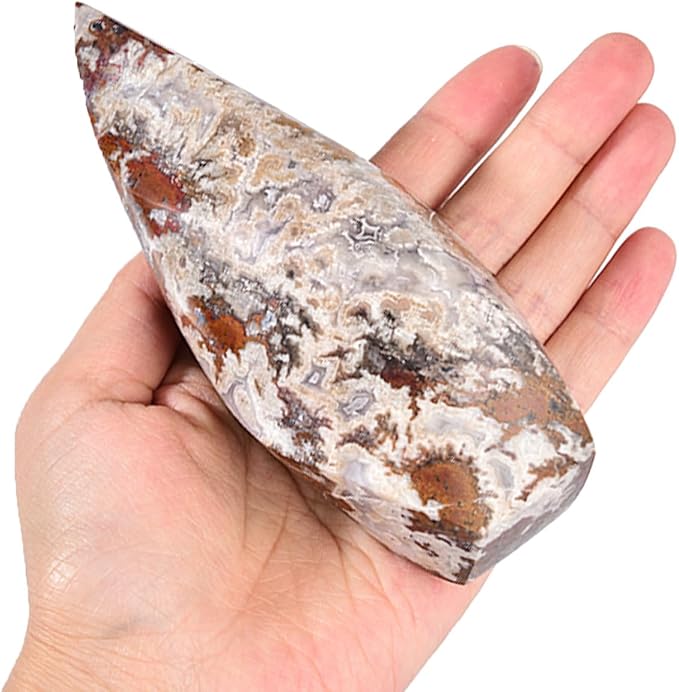 Blue Cherry Blossom Agate