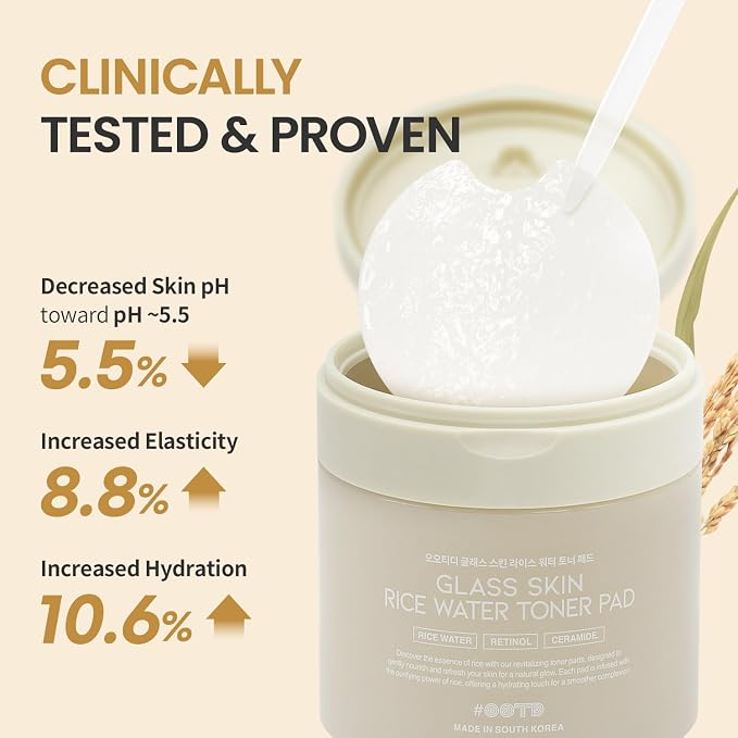 Toner Pads With Fermented Rice Extract
