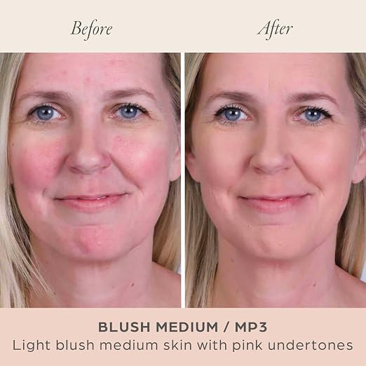Blush Medium/MP3 - light blush medium skin with pink undertones