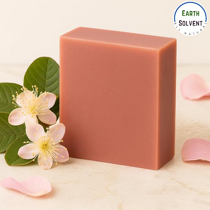 Rose Kaolin Clay Soap Loaf