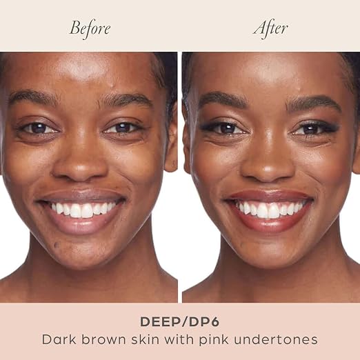 Deep/DP6 - dark brown skin with pink undertones