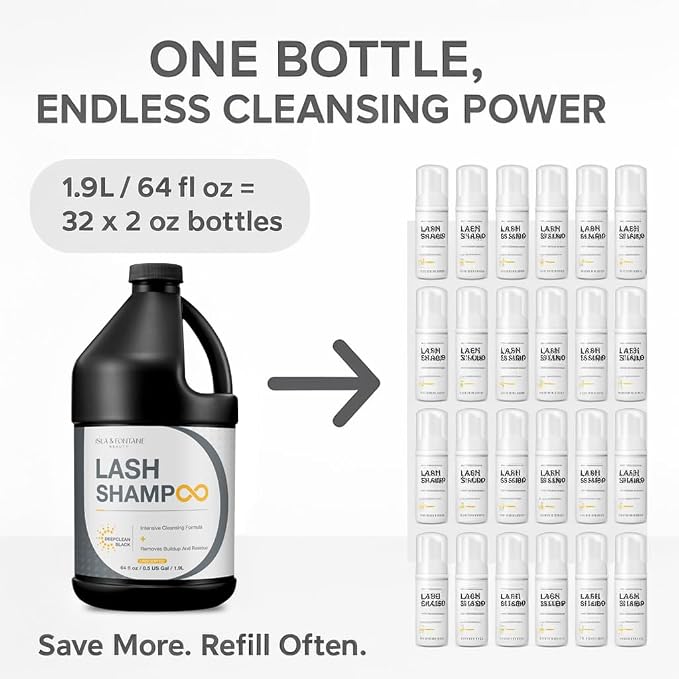 64 fl oz DeepClean Black