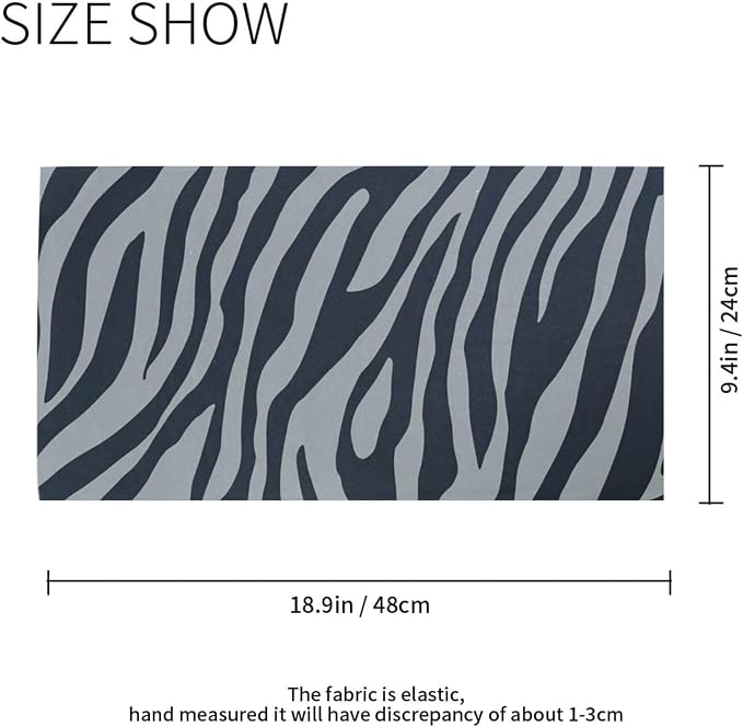 Grey Zebra Print