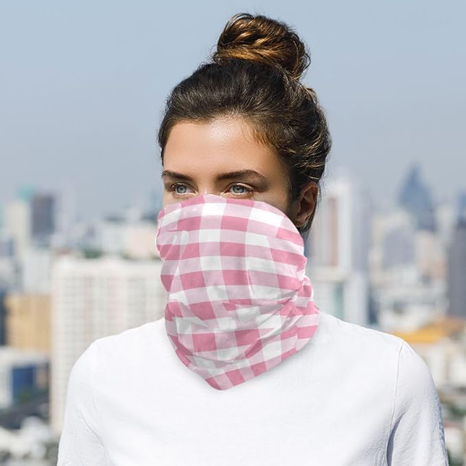Pinks White Checkered