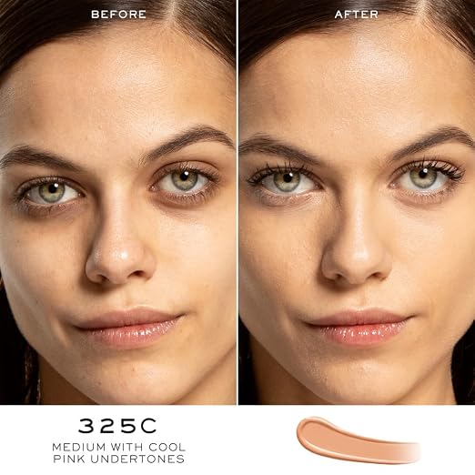325C: For medium skin with cool/pink undertones