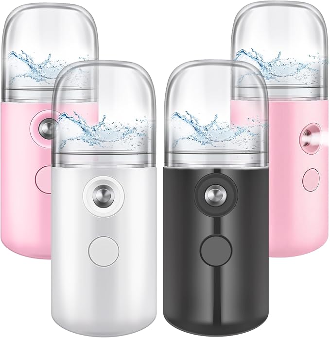 White, Black, Light Pink, Pink