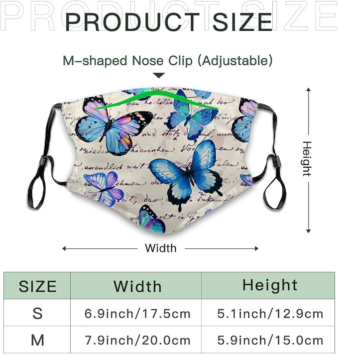 Blue Black Butterfly