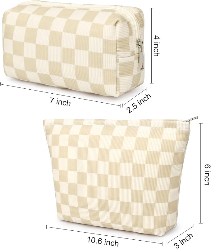 Brown checkered