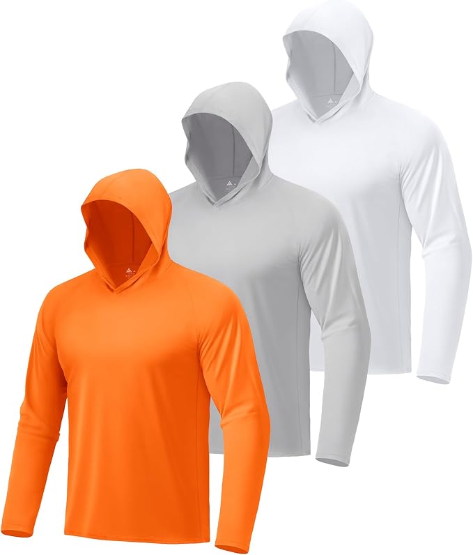 3pack-hunter Orange+light Gary+white