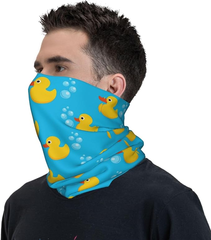 Cute Rubber Duck and Bubble
