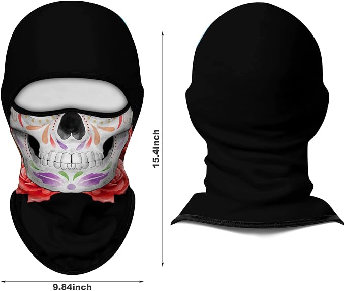 Skull Flower Face