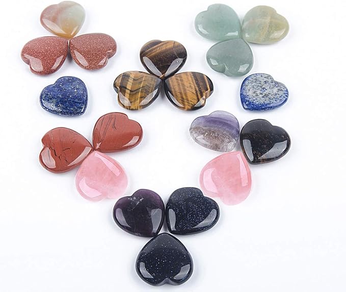 10 Color Heart Mix