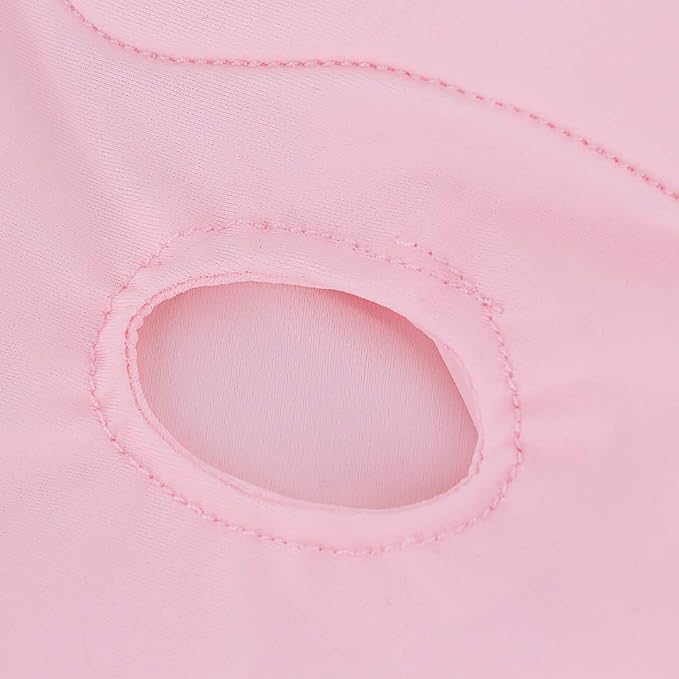 Pink Fabric-cover Eyes