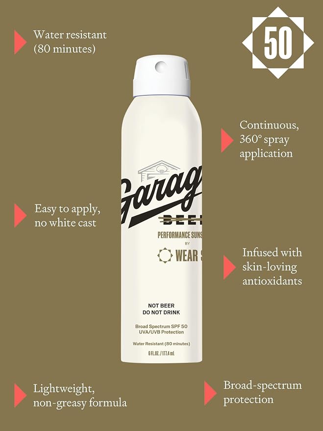 Garage Beer SPF 50 Spray