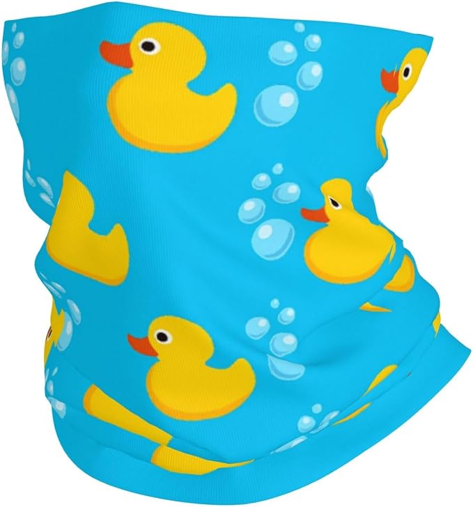 Cute Rubber Duck and Bubble