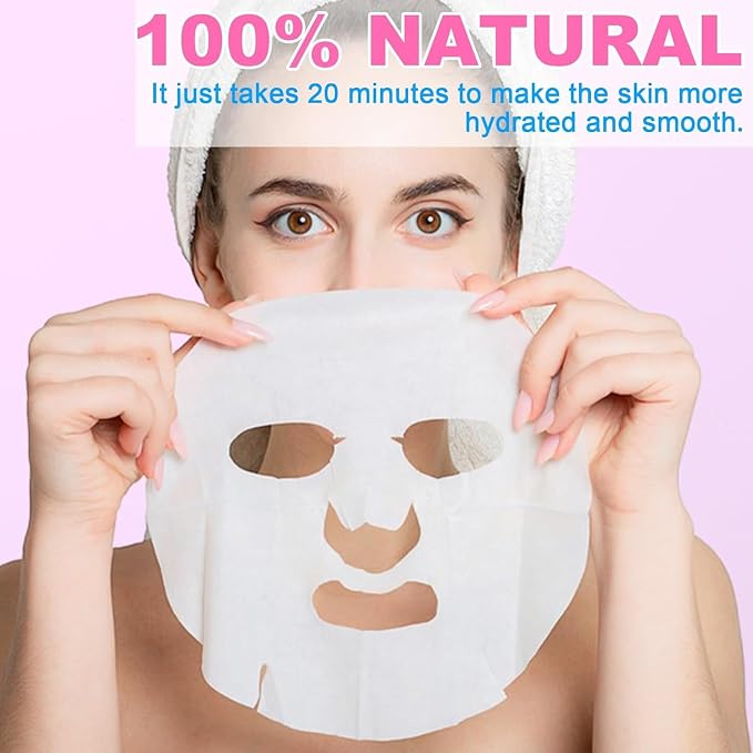 100 Pack Facial Masks Sets