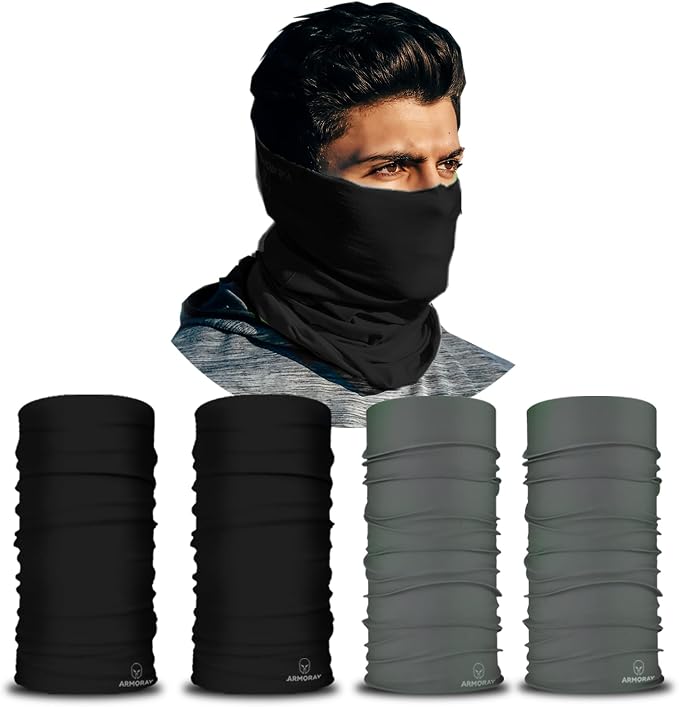 Black + Gray (4 Pack)