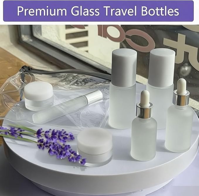 White Frosted Glass-Mini