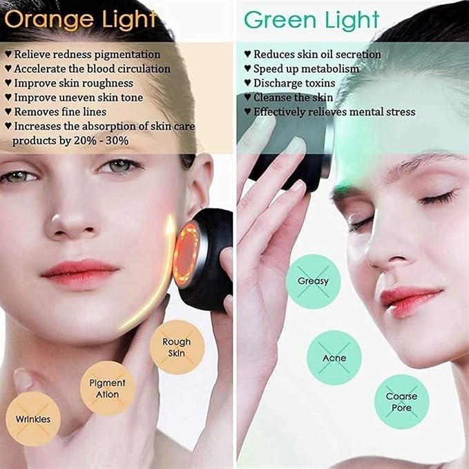 Black,green,orange