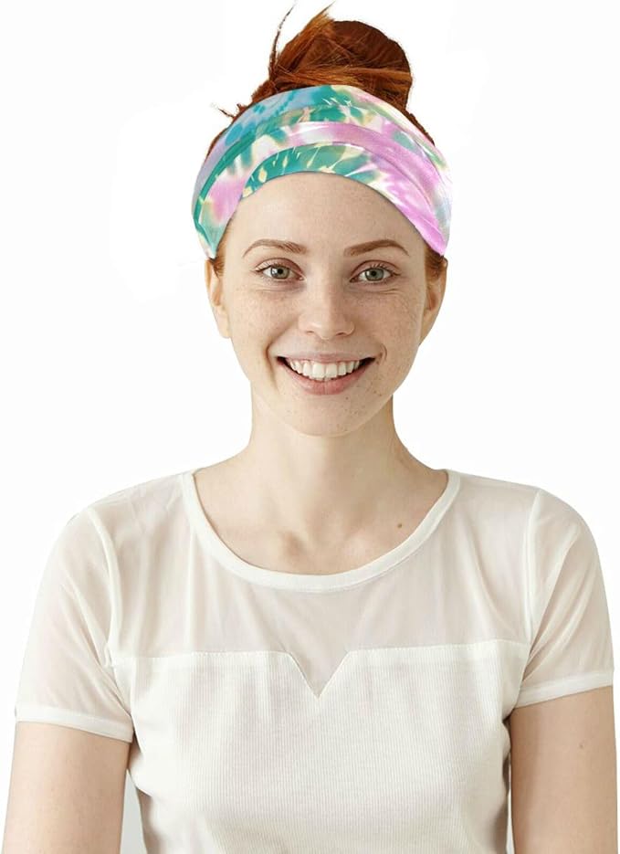 Tie Dye Light Green Pink