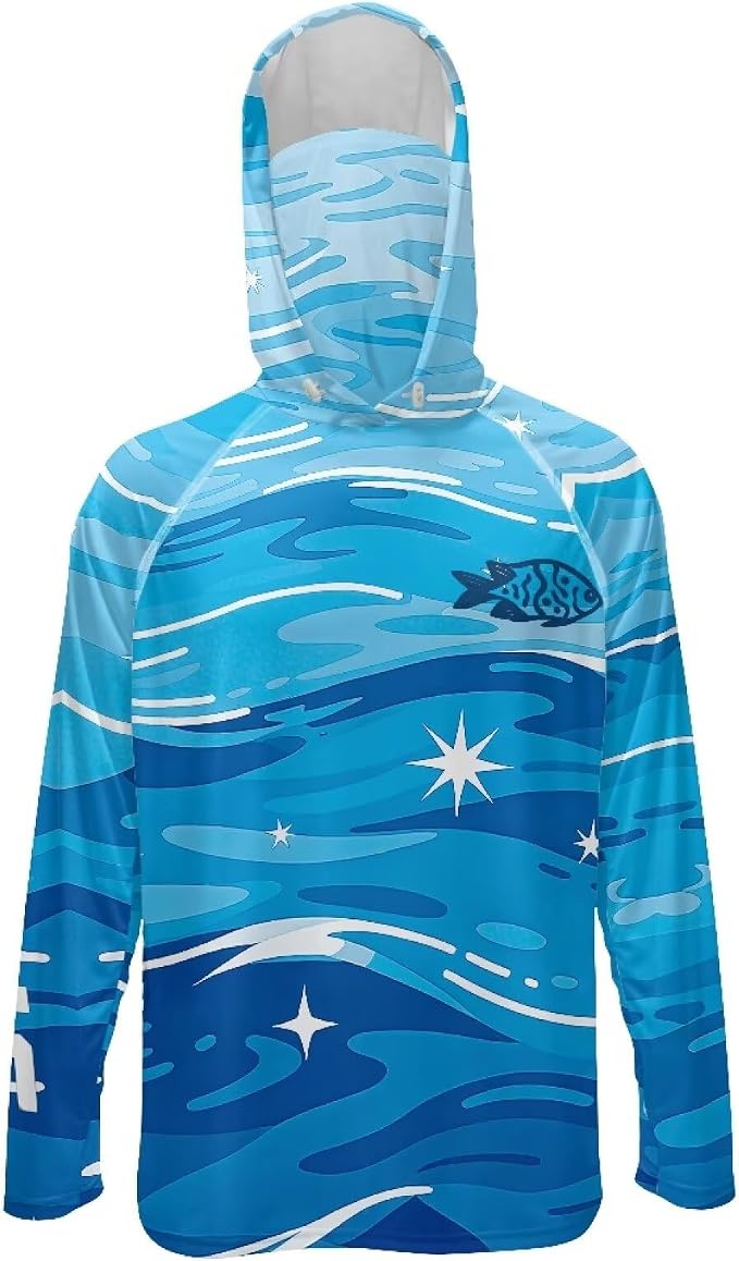 Ocean Wave Star Print
