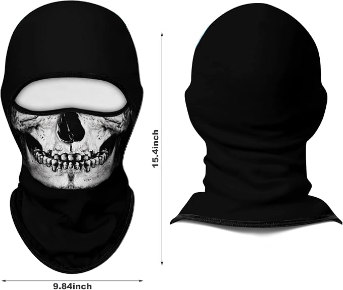 Skull Black Nose Two Long Teeth