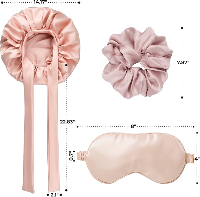 3 Pcs Sleep Set-pink