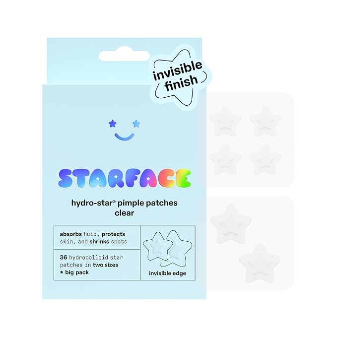 Clear Hydrocolloid Stars