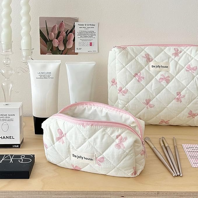 C08-3pcs set-pink bow