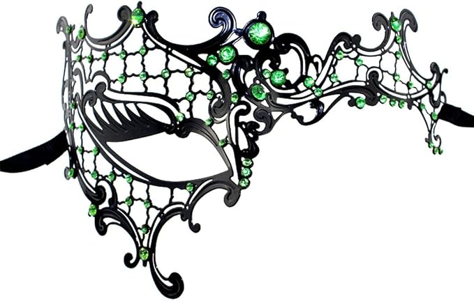 Black - Green Diamonds