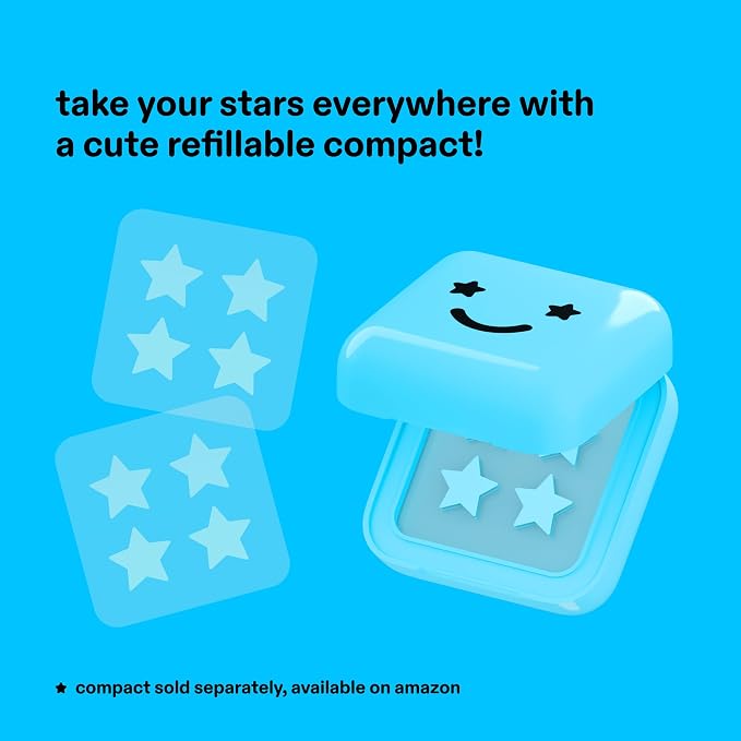 Blue Salicylic Acid Stars