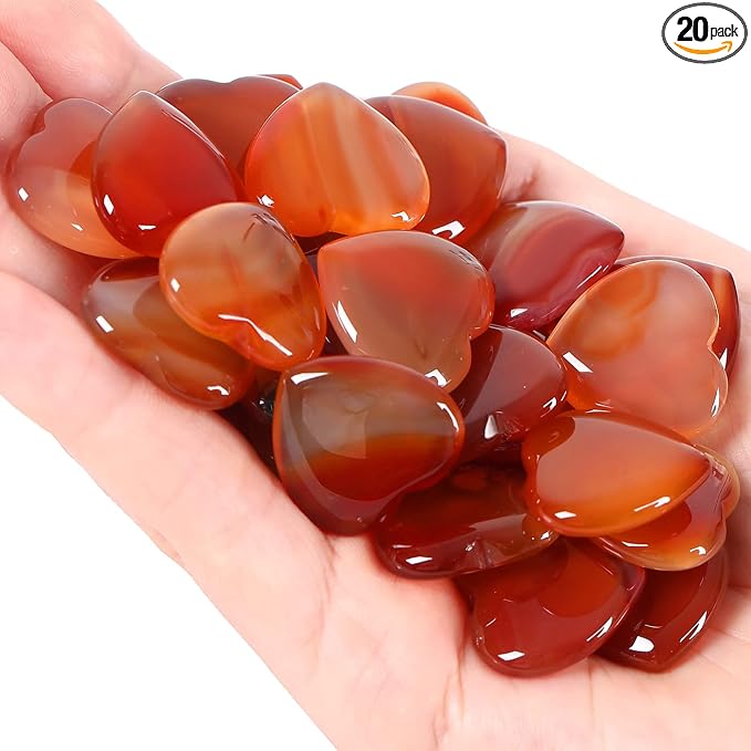 Red Carnelian - 20pcs