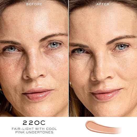 220C: For fair/light skin with cool/pink undertones