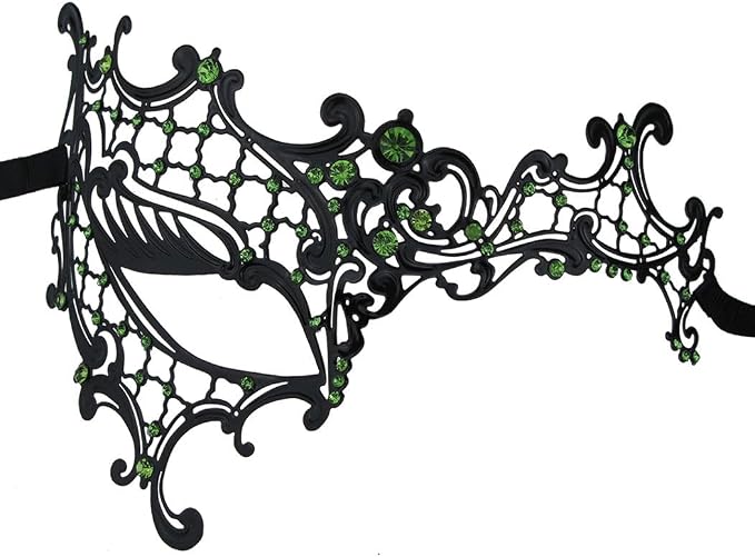 Black - Green Diamonds