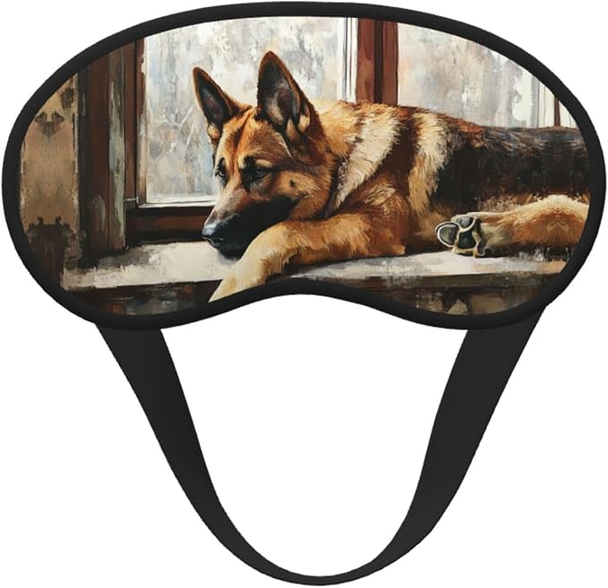 Resting German Shepherd