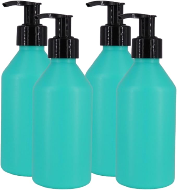 Green Bottle + Black Pump