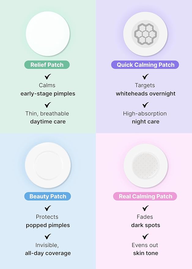 4-Type Pimple Patches