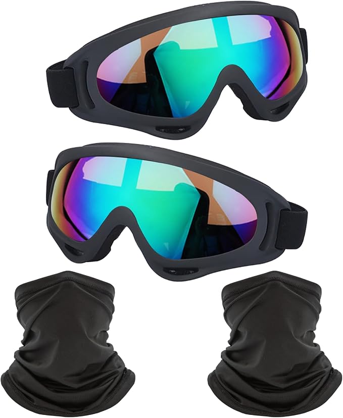 Black Frame/Multicolor Lens