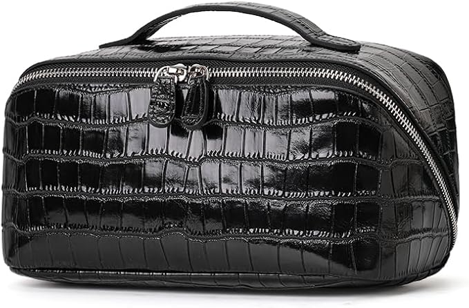 Black,crocodile pattern