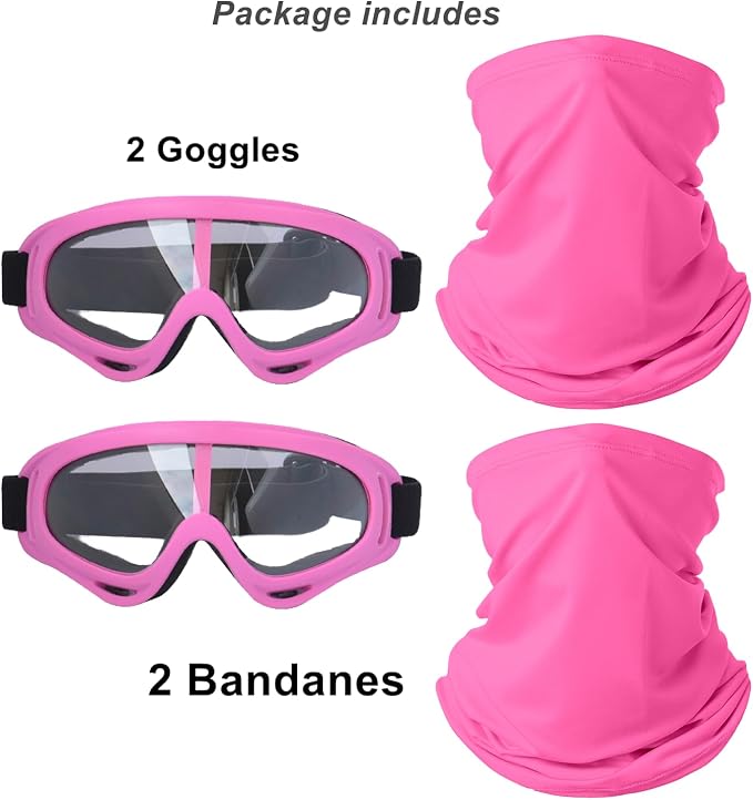 Rose Pink/Clear+mask