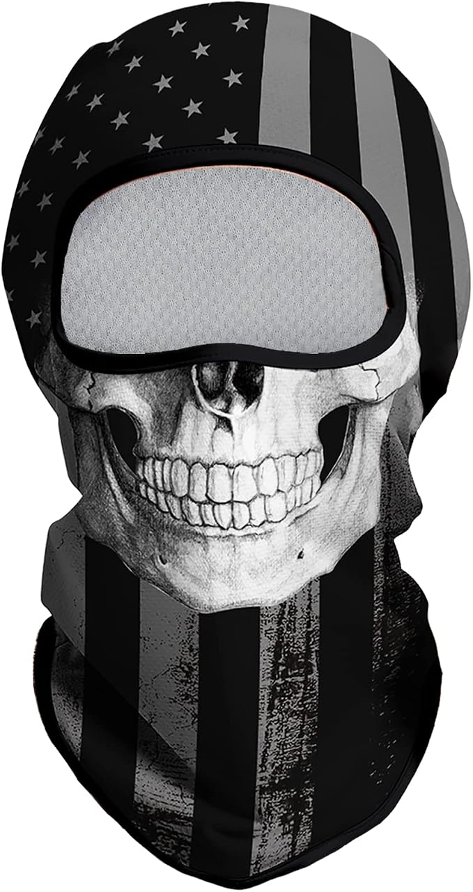 Skull White Face Smile